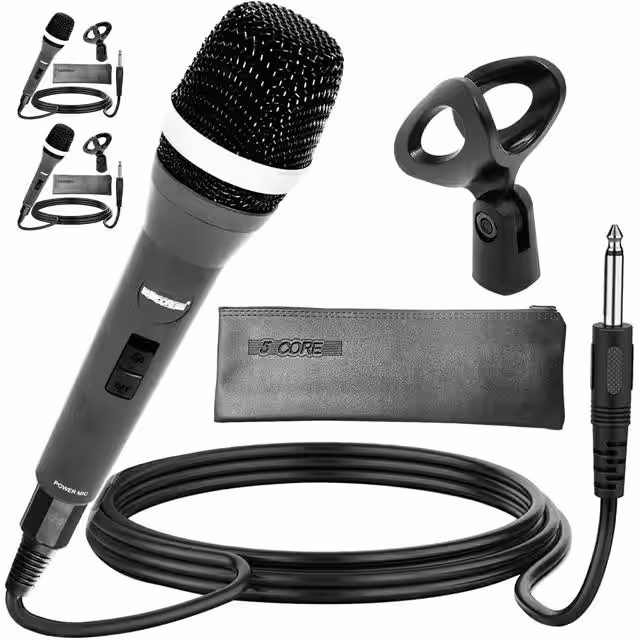 5C-POWER 3PCS 5 Core Inc  Microphones